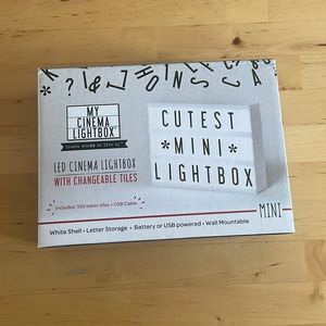 My cinema light box mini